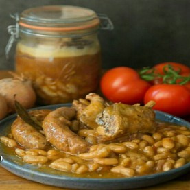 Cassoulet s kachním konfitem 650g