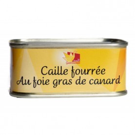 Křepelka plněná foie gras