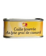 Křepelka plněná foie gras