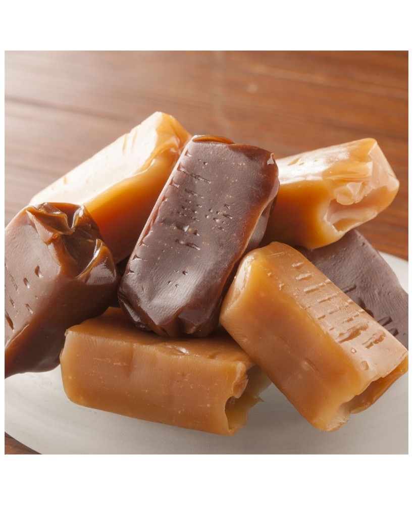 Karamelky se slaným karamelem