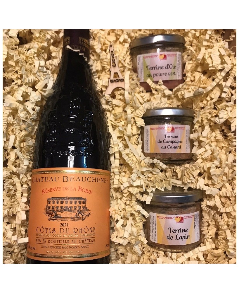 Paštiky z farmy a víno