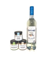 Mořské pochoutky a víno