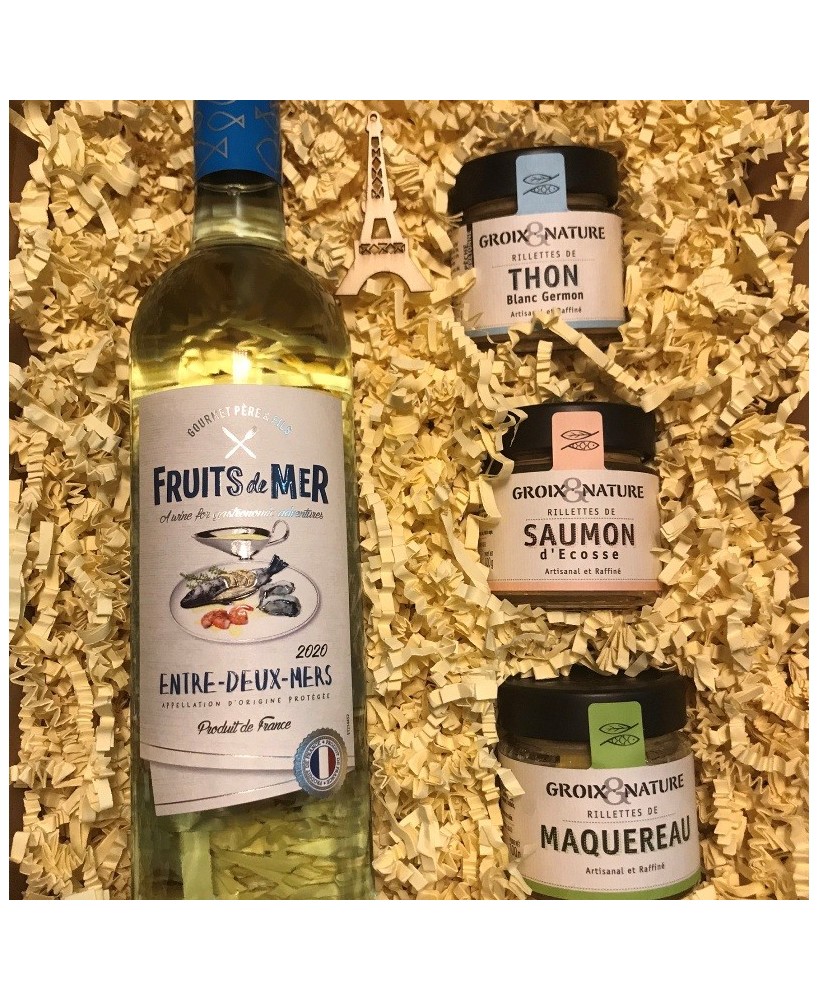 Mořské pochoutky a víno