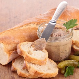 Králičí terina s foie gras