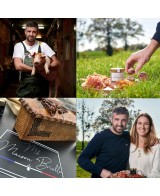 Vepřová paštika s klobásou andouille z Francie - Výběr od babičky Chantal