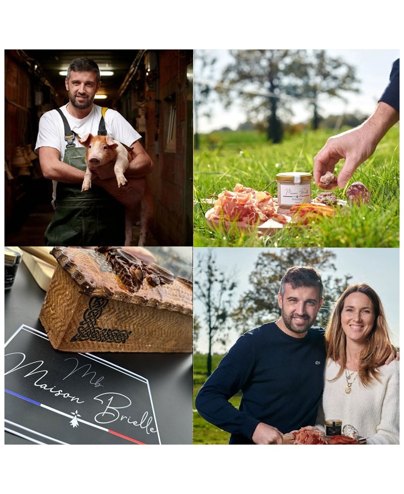 Vepřové rillettes (trhané maso) lanýž z Francie - Výběr od babičky Chantal