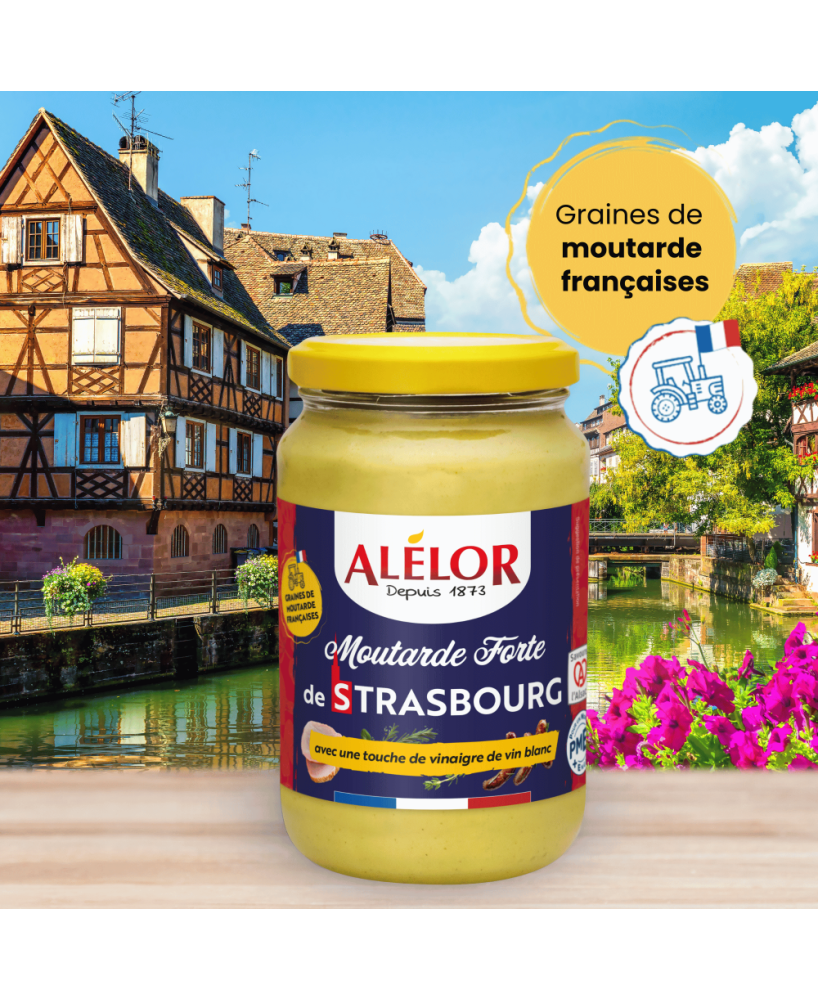 Štrasburská silná hořčice - 350g