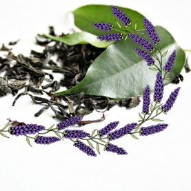 Bio levandulový zelený čaj