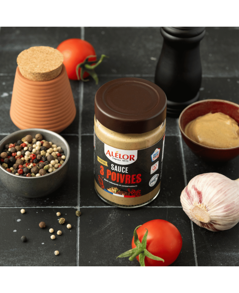 Pepřová omáčka z Francie - Výběr od babičky Chantal