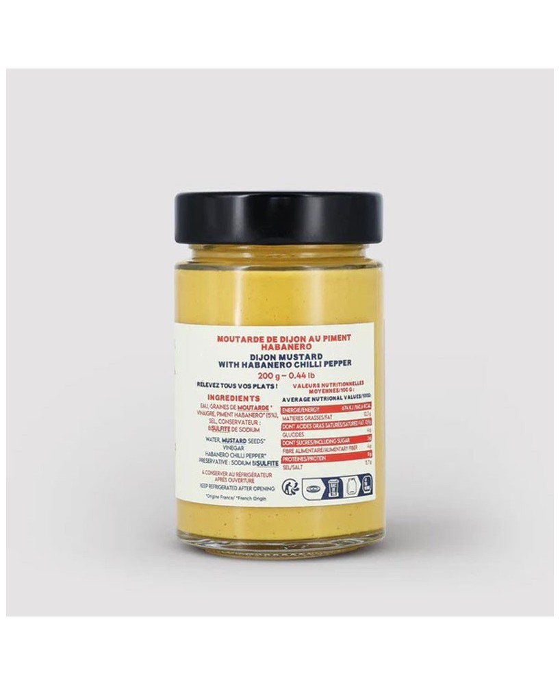 Hořčice habanero chilli - 100g