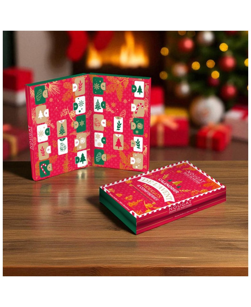 Adventní kalendář s nougatem