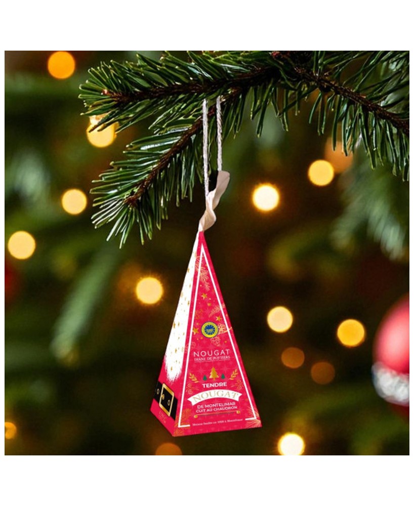 Nougat Montélimar - vánoční stromeček