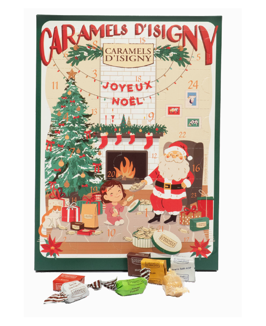 Karamelkový adventní kalendář z Francie - výběr Babičky Chantal