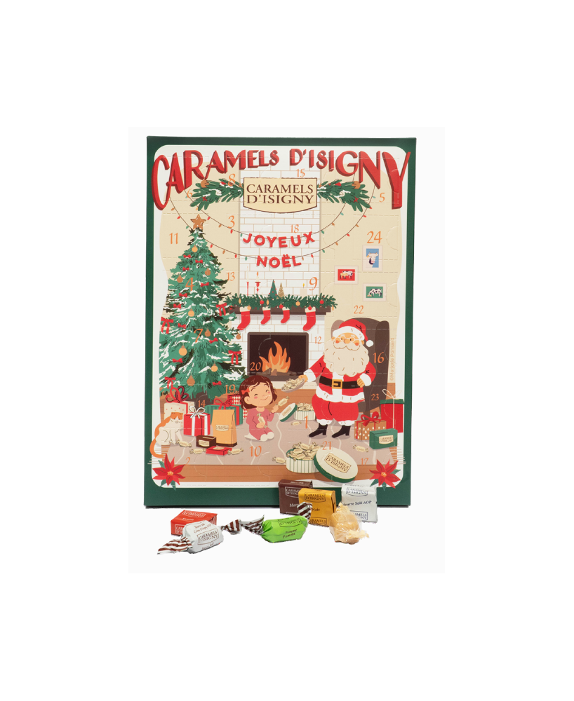 Karamelkový adventní kalendář z Francie - výběr Babičky Chantal