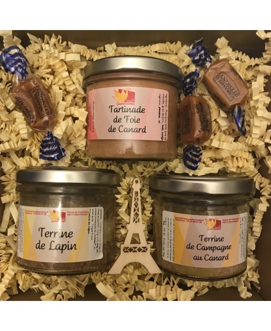 Farmářské paštiky s foie gras