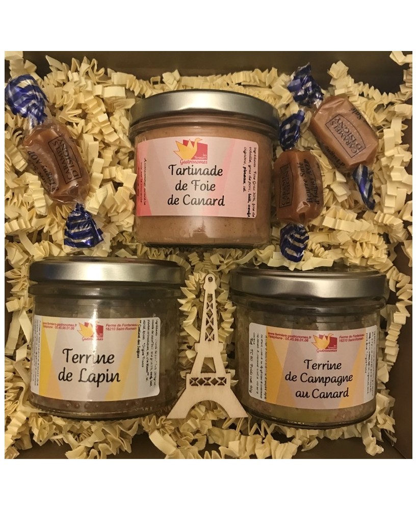 Farmářské paštiky s foie gras