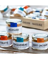 Mini mořské rillettes 4x30g z Groix - Výběr od babičky Chantal