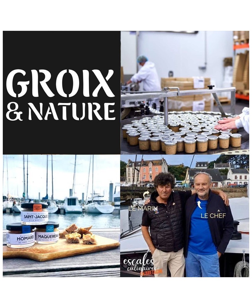 výrobce mořských pochoutek z ostrova Groix