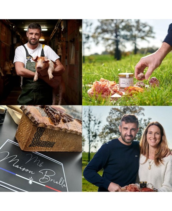 Vepřové rillettes (trhané maso) hřiby z Francie - Výběr od babičky Chantal