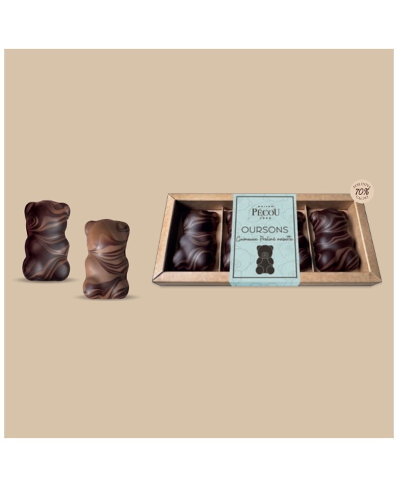 Medvídci s oříškovým krémem