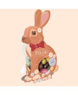 Velikonoční zajíc s vajíčky