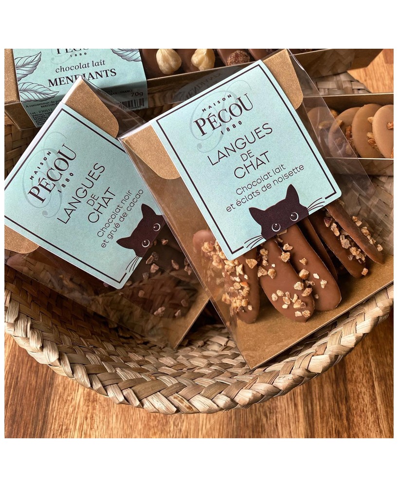 Mléčné kočičí jazýčky