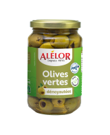 Zelené olivy bez pecek