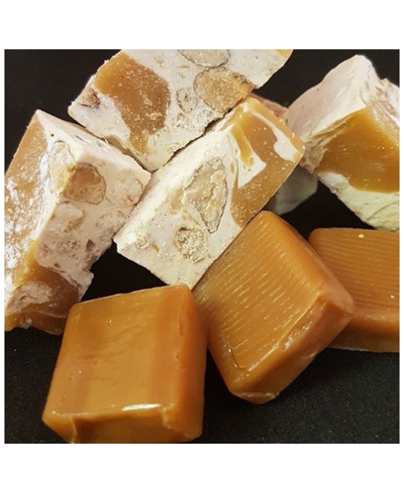 Pravý nougat se slaným karamelem