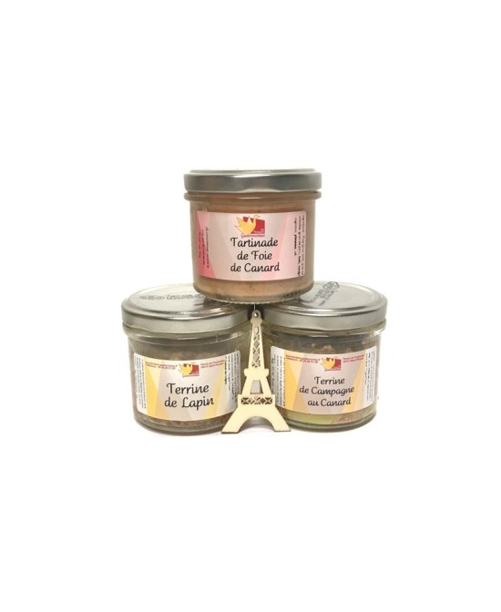 Farmářské paštiky s foie gras