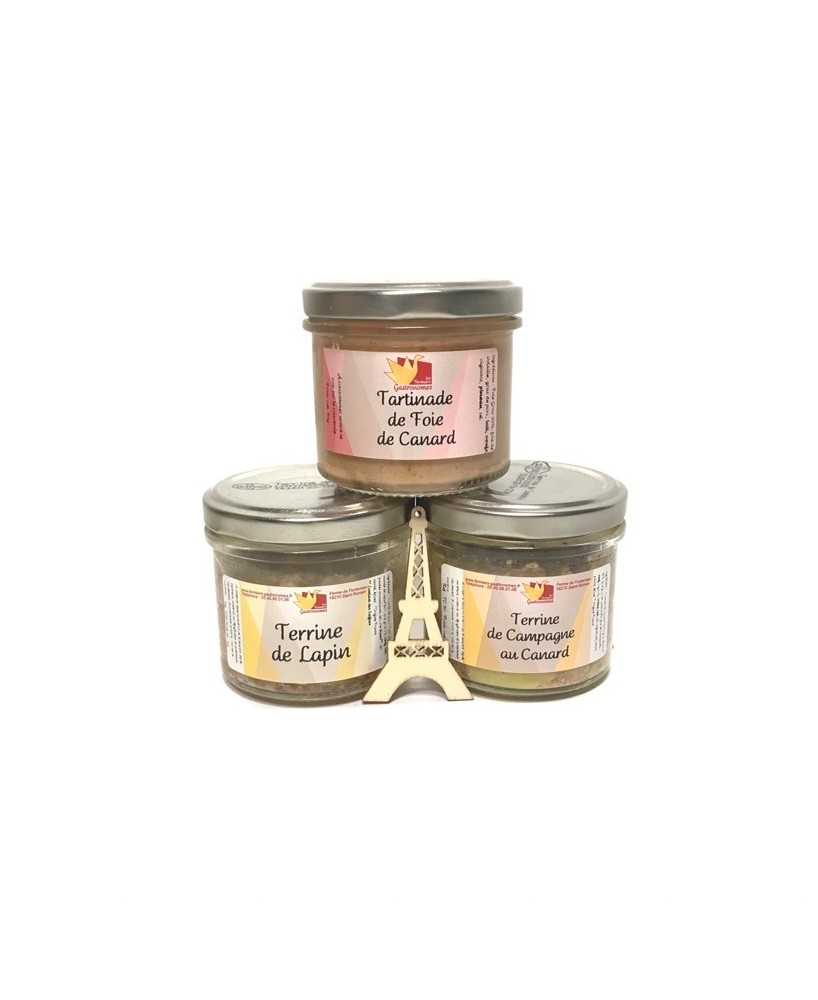 Farmářské paštiky s foie gras