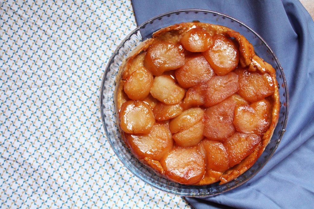 Francouzský koláč tartetatin